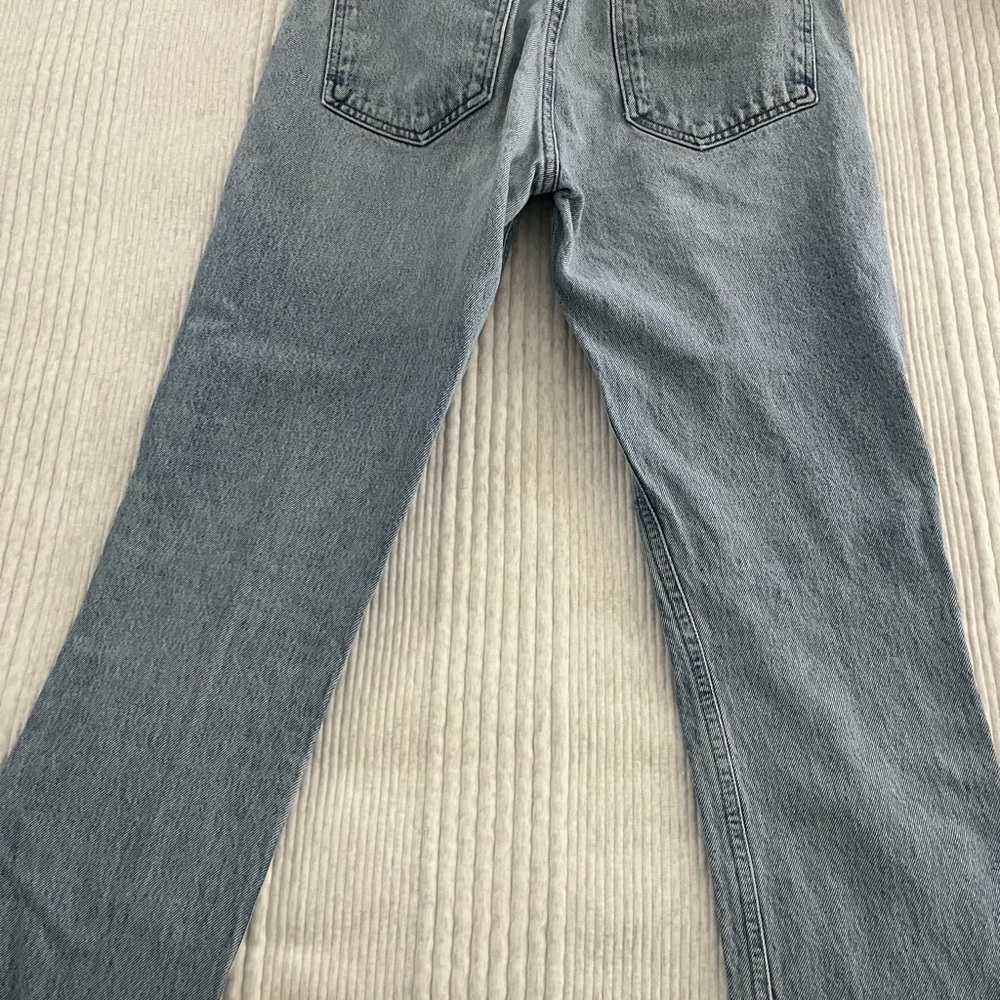 AGOLDE
Riley High Rise Straight Crop Jeans
Zephyr Wash, 26 Women 26